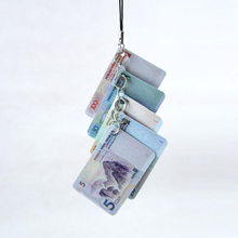 2014新款个性钞票手机挂件 DIY饰品潮流与创意配件批发指南